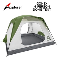 GONEX 4 PERSON LIGHTWEIGHT DOME TENT