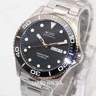 นาฬิกา MIDO Ocean Star 200C Divers 200 m M042.430.21.051.00 new  หน้าปัดดำ ขอบ pinkgold(ของแท้ รับประกันศูนย์)