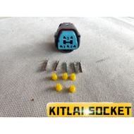 TYT502 Toyota seg ae101/111 fuel pump socket 5pin(new)