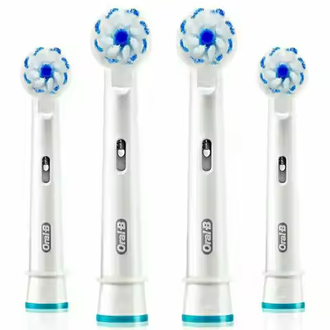 Oral B EB60 Ultra Fine Vitality Electric Toothbrush Heads Gentle Cleaning Teeth for Sensitive Teeth 