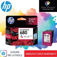 Genuine Original Ink HP 680 (Tri-color) - HP DeskJet Ink Advantage 1115 1118 2135 2136 2138 2675 363