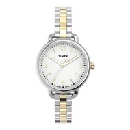 Timex TW2U60200  WOMEN'S STANDARD DEMI นาฬิกาข้อมือผู้หญิง Silver &amp; Gold Color