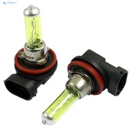 2 Pcs Dc 12v 55w H11 3000k Super Yellow Car Foglight Light Bulb Lamp H11 Bulb H11 Led Fog Lamp