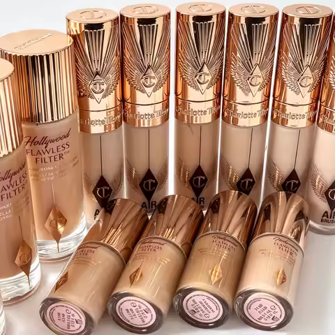 Luxury Makeup CT Liquid Concealer Lasting Waterproof Oil Control Makeup Stargold Pillow Talk Champag