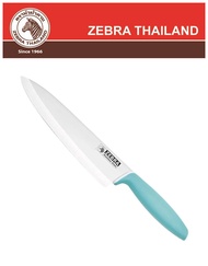 Thailand Zebra Stainless Steel 8inch Wisdom Chef Knife With Turquoise Handle