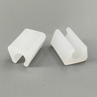 6-7MM Tube Open Foot Plastic Anti-Slip Mat U-Shaped Tube Clamp Tube Round Tube Chair Cushion Office 