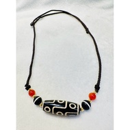 🔥Lici Artwork🔥Dzi Bead Necklace Nine Eye Dzi Beads Nine Eye Dzi Beads Necklace Medicine Master Beads