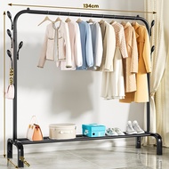 LG 150CM Stand Hanger Single Besi Kuat Rak Gantungan Baju Display Butik Stand Hanger Gawang