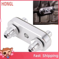 honglai8 Fabater Transmission Cooler Line Adapter Plate  CNC Machined Aluminum Alloy with Dual 6AN P