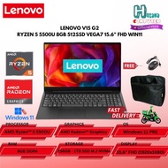 laptop lenovo v15 g2 - ryzen 5 5500u 8gb 512ssd vega7 15.6  fhd win11 - 8gb 512gb ssd