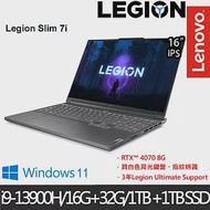 【全面升級】Lenovo 聯想 Legion Slim 7 82Y3004CTW 16吋/i9-13900H/48G/2TB SSD/RTX 4070/電競筆電