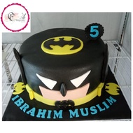 Kue Ulang Tahun Batman / Batman Cake / Kue Ultah Anak Batman