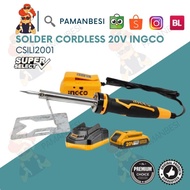 P20S CORDLESS SOLDER IRON (40 W) INGCO CSILI2001 - PATRI LISTRIK TIMAH