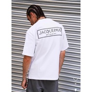 G1D7 Jacquemus Jacquemus Capri Island Fish Cartoon 280g Weight T-Shirt Short Sleeve