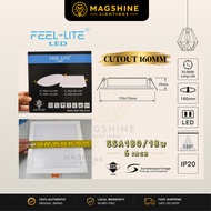 SSA 6w & 12w & 18w LED Ceiling Downlight with LED Driver // Square // SIRIM APPROVED