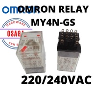 OMRON RELAY AC240V MY4N-GS