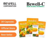 Bewell-C Non- Acidic Vitamin C supplement 500mg Capsules, 3Flaps, 30 capsules
