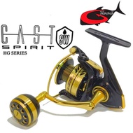 G TECH CAST SPIRIT SPINNING REEL SW 4000HG 5000HG 5000PG
