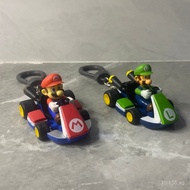 Authentic loose-packed Super Mario and Luigi kart car figurine-shaped inertia car pendant model orna