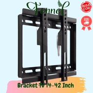 Attached TV Bracket 1.3mm Thick 200 x 200 Pitch 4.5cm 14-42 Inch TV HMP-60O