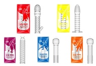 Spike Condom Silicone Protruding sleeve Kondom Berduri Duri Spiked G-point Gspot G-spot Washable and
