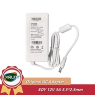 Genuine SOY SOY-1200300 12V 3A 36W AC Adapter Charger For Autel MS906 MS906S MS906BT MS908 MS908S MS