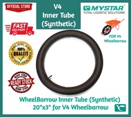 PRESTAR Wheelbarrow Inner Tube (Synthetic) 20"x3" for V4/V4C Wheelbarrow