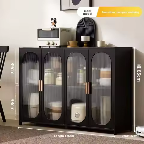 Internet celebrity Side cabinet, tea cabinet, living room against the wall cabinet, locker storage,