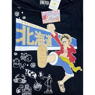 Original One Piece Luffy x Hokkaido Japan T-Shirt