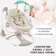 Ingenuity Convertme Swing 2 Seat Electronic Baby Portable Swing