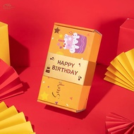DFYR Fun Surprise Gift Box Romantic Red Envelope Bouncing Box Birthday Gift For Adults Children