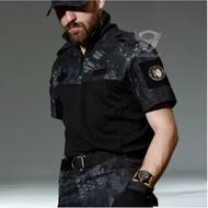 EAGLADE Tactical T Shirt Men YDJX-FG-PJCX In Black Python Short Sleeves
