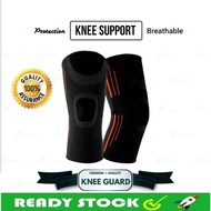 Premium Quality Ready Stock Pelindung Lutut Knee Guard Sport Breathable Support Pad Protection Protector