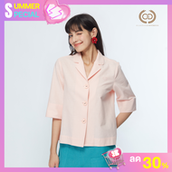 เสื้อผู้หญิง C&amp;D blouse เสื้อเบลาส์ โทนสีชมพู Minimal Pink (CZ1ZLO)