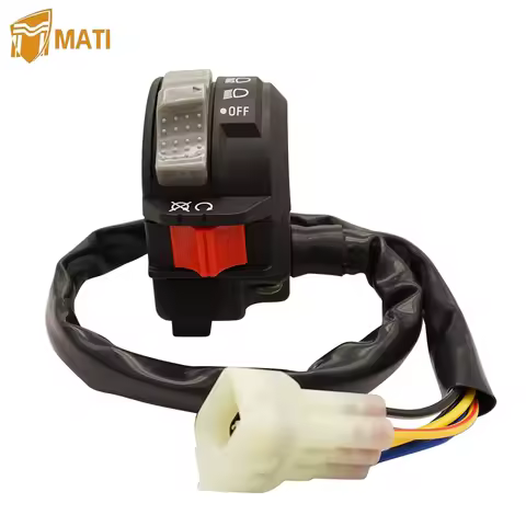 Left Handlebar Switch Control Engine Run Off Headlight for Yamaha ATV Banshee 350 YFZ350 YFZ 350 Rep