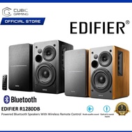 EDIFIER R1280DB BLUETOOTH POWERED BOOKSHELF SPEAKER WITH STUDIO QUALITY SOUND, WIRELESS REMOTE AND O