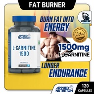 Applied Nutrition, L-Carnitine, Fat Burner, Performance, Endurance, Energy Boost, Halal Supplement, 