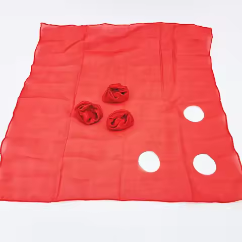 Best Ever Knots off Silk BEKOS Stage Magic Tricks Knots Slide off from Silk Magia Magie Magician Pro