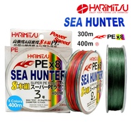 ⭐HARIMITSU SEA HUNTER X8 BRAIDED LINE (300m / 400m)