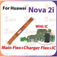 For Huawei Nova 2i Charging Port Flex Cable USB Dock Connector Motherboard Replacement Part