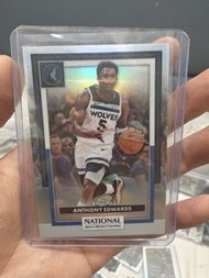 Anthony Edwards, Anthony Edwards Topps chrome update/National card