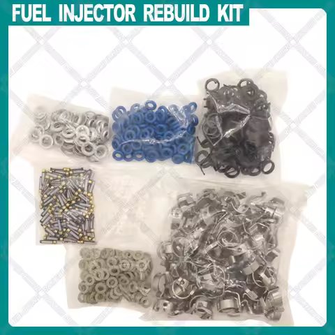 NEW 06H 998 907 A EA888 Fuel Injectors Seals O-Ring Repair Kit For VW Golf Jetta Passat Audi A4 A6 Q
