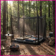 Outdoor Camping Net Foldable Easy Installation with Hooks Camping Portable Netting for Bedroom Dorm 