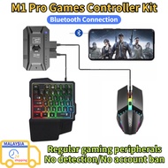 M1 Pro Mobile Controller Gaming Keyboard Mouse Converter Pubg Mobile Controller Gamepad Bluetooth 5.
