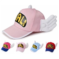QVPYP สีลูกอมสี หมวกเบสบอล Arale ปีกนางฟ้า ปรับได้ปรับได้ หมวกแก๊ป Dr. slump แฟชั่นสำหรับผู้หญิง สแน็ปแบ็ค หมวกพิมพ์ลาย Arale เด็กผู้ใหญ่และเด็กของขวัญ