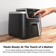 Ninja Air Fryer Pro 4.7L, AIRCRISP Technology, 4 programmable settings, Air Fry, Roast, Re-heat, Deh