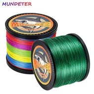 MUNDETER Japan 16X Braided Fishing Line 300/100M 16Strands Wear-Resistant 11.3-91KGS Multifilament F