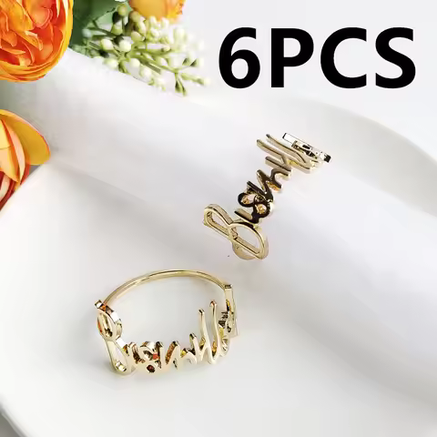 Eid Mubarak Napkin Rings Gold Bismillah Eid Mubarak Table Napkin Holders Ramadan Eid Mubarak Decorat