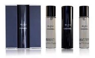 岡山戀香水~CHANEL 香奈兒 BLEU DE CHANEL 男性行動淡香水20ml*3~優惠價:3560元