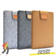 PATH e-Reader Sleeve, Felt 6 6.8 7 10 11 inch Tablet Storage Bag, Simple Lightweight Wear Resistant 